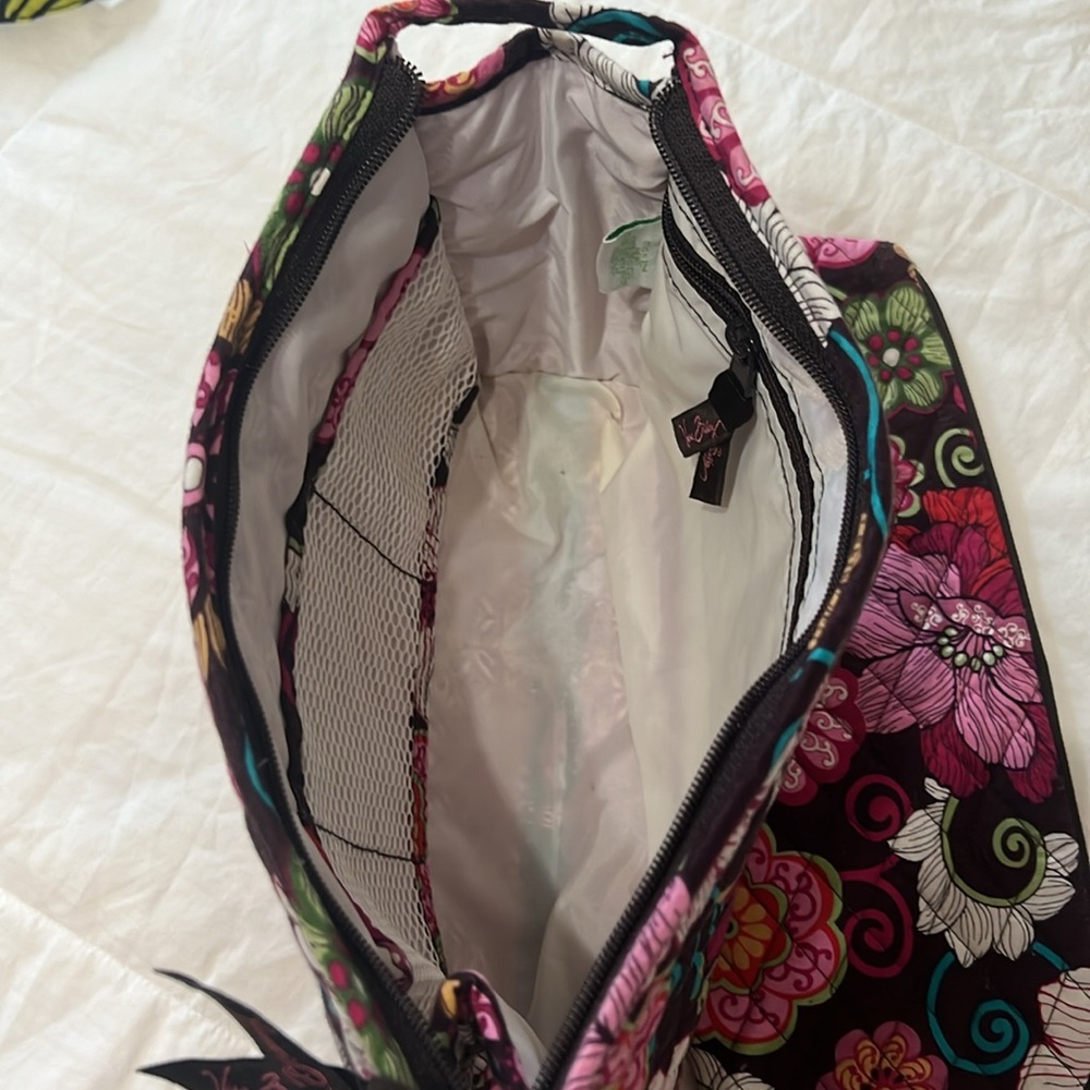 Vera Bradley Zippered make up bag and Flat Iron/Curling bag - Picture 6 of 6